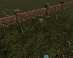 The Cemetery outside Tenebrae