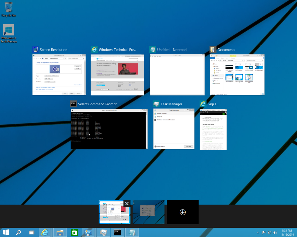 A 20-minute review of Windows 10 Technical Preview - Gigi Labs