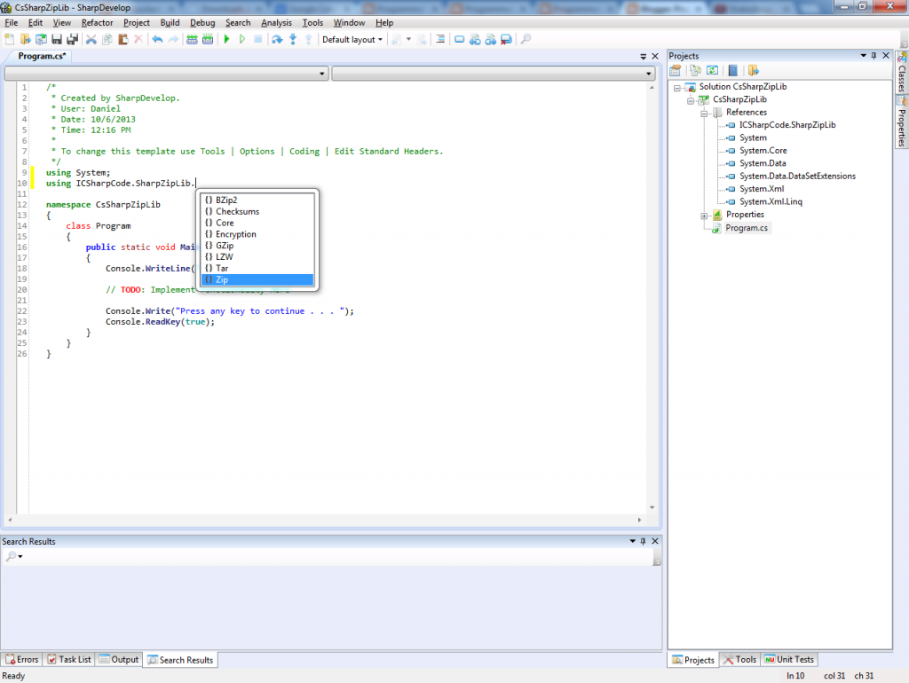 Sharpziplib Extracting Zipped Files with SharpZipLib - Gigi Labs
