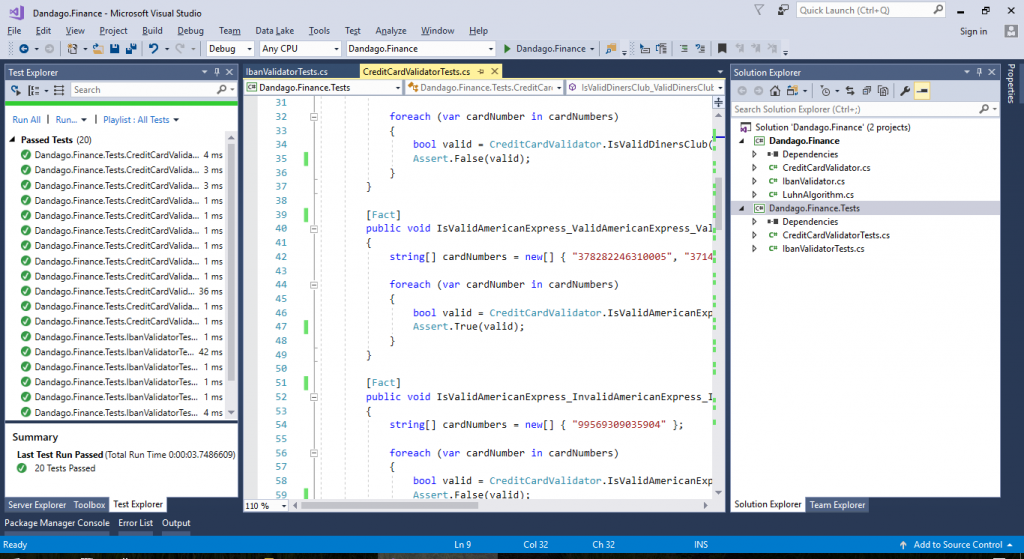 Migrating Dandago.Finance to .NET Core - Gigi Labs