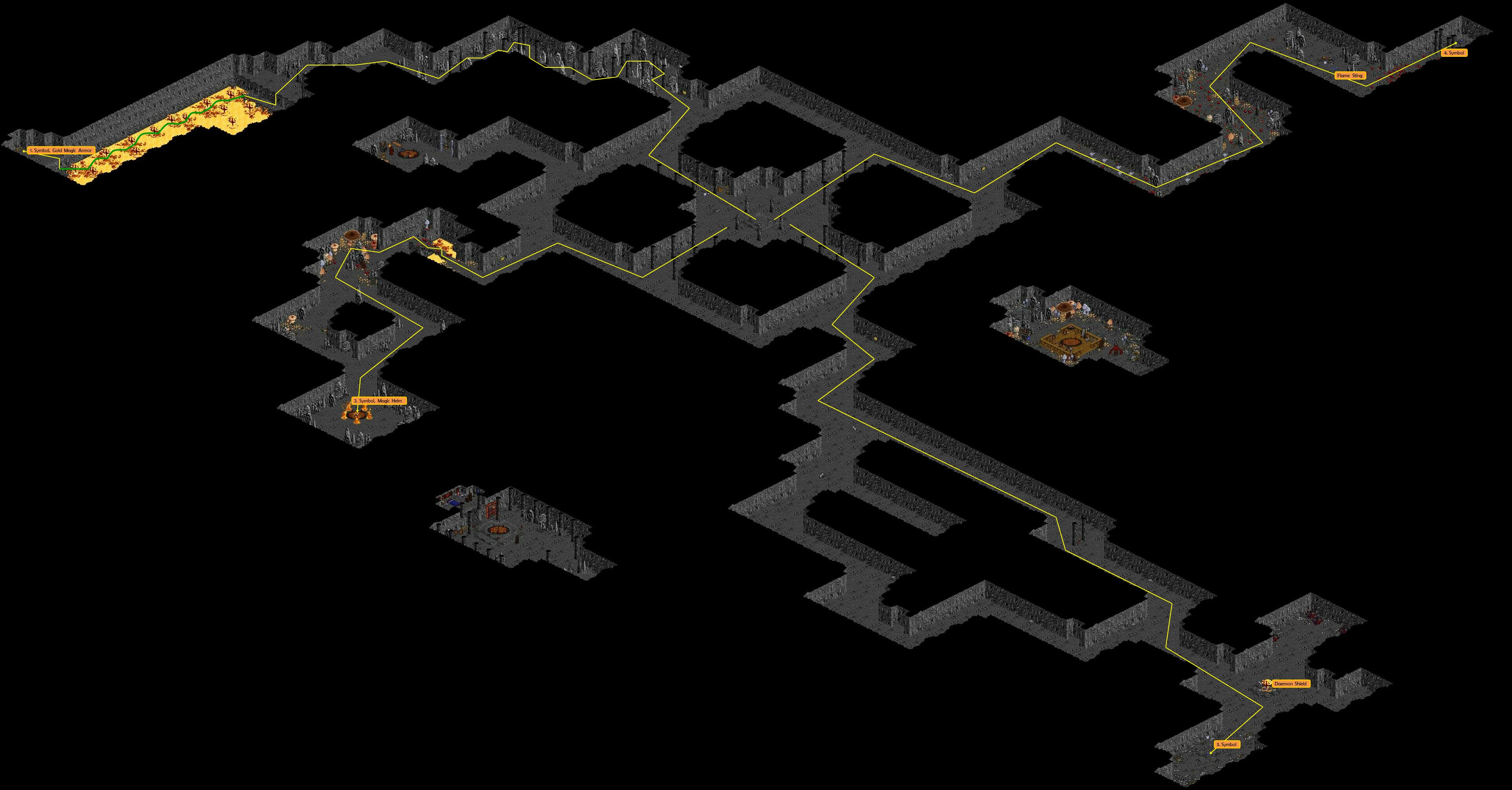 Annotated Maps by gibberishh - Dino's Guide to Ultima VIII - Pagan