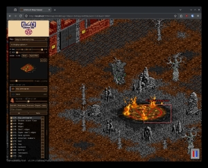 The pentagram at Daemon's Crag